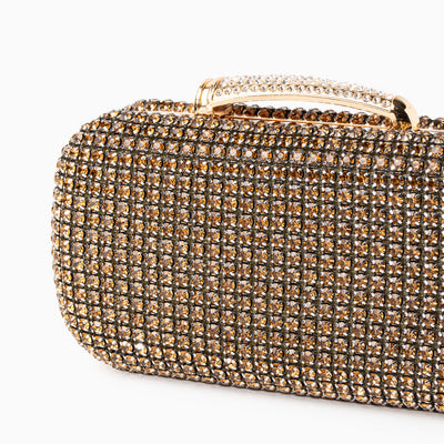 Sara Diamond Encrusted Clutch Bag