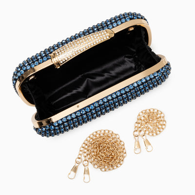 Sara Diamond Encrusted Clutch Bag