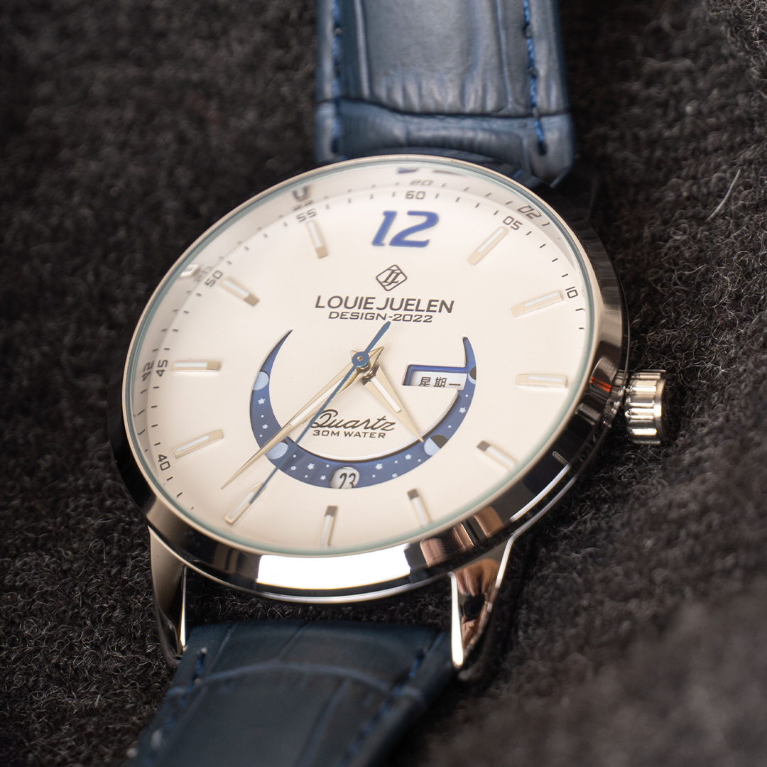 Harry Melbourne® - Elegant Luminous Moon Phase Watch
