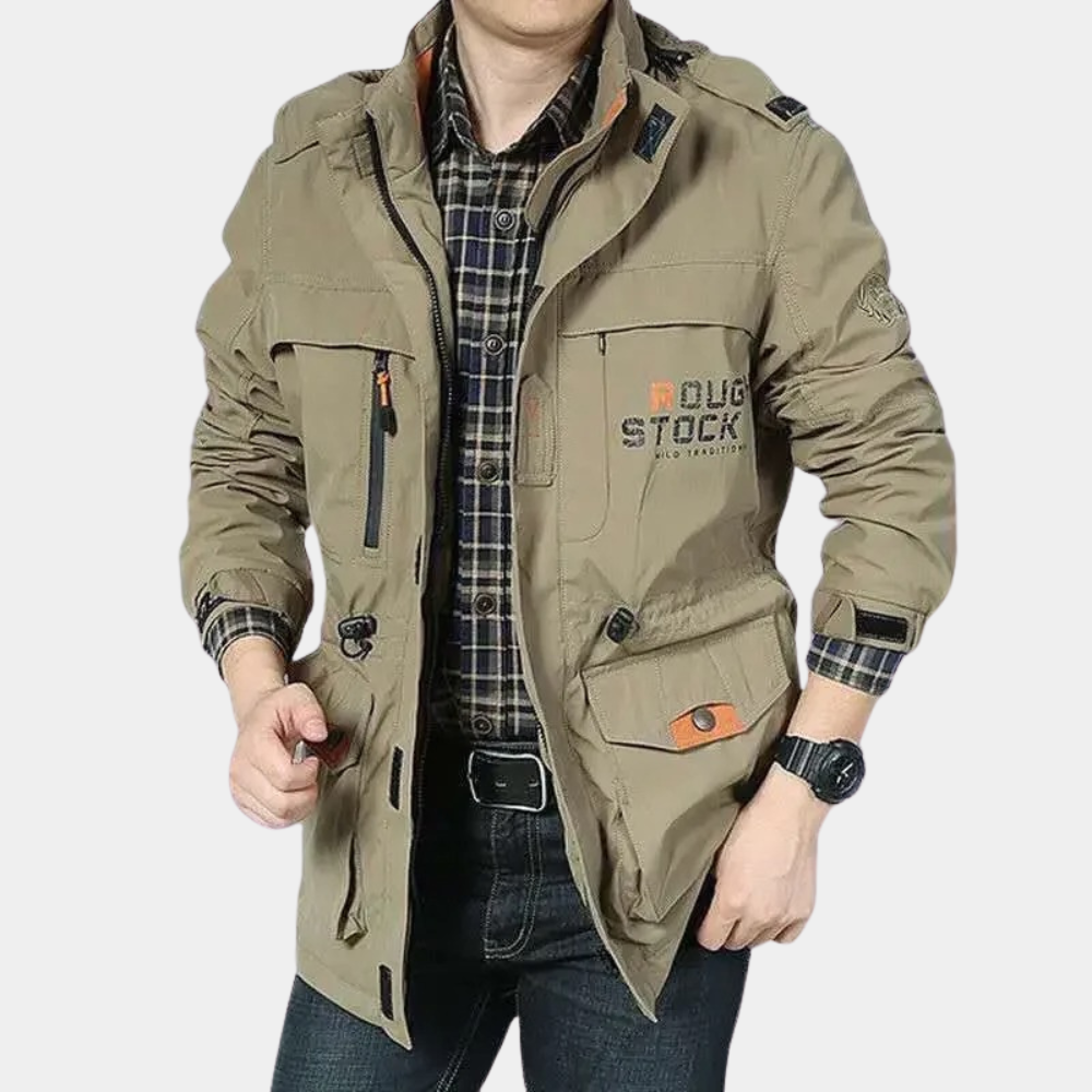 Avencea - Men's Cargo Summer Jacket
