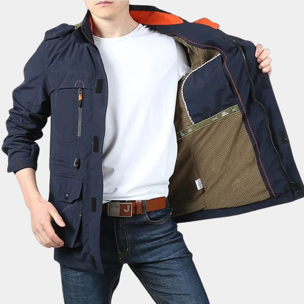 Avencea - Men's Cargo Summer Jacket