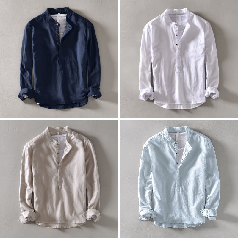 Dario Aurelio Orvino Linen Shirt