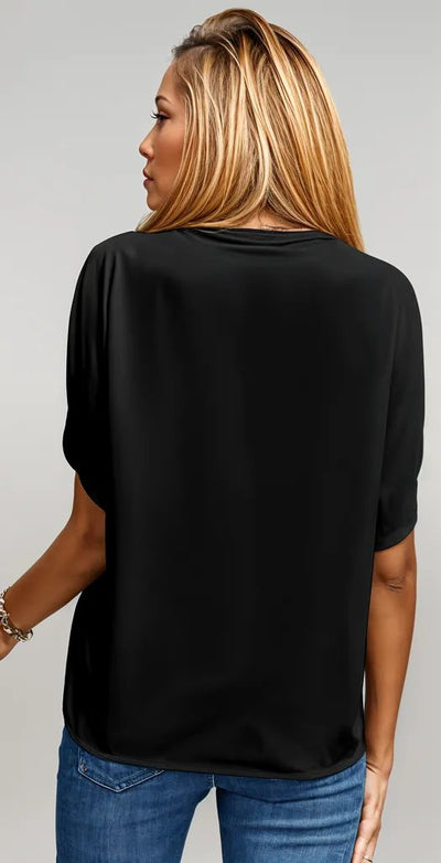 Anna™ | Relaxed v-neck blouse
