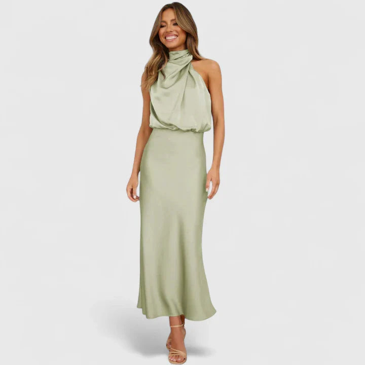 Ivrhanna™ | Elegant Midi Dress