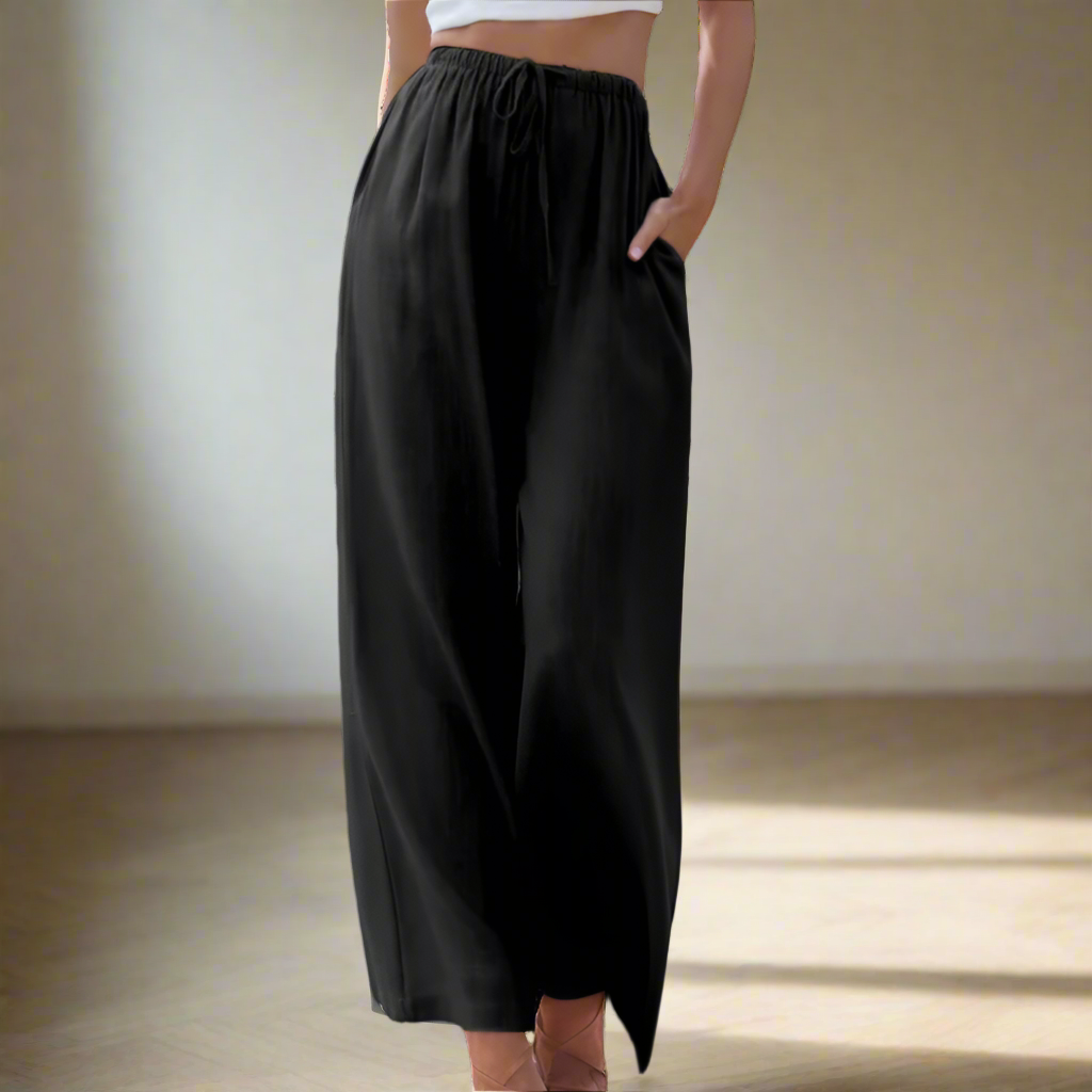 Charlotte | Elegant Cotton Trousers