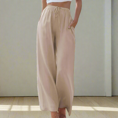 Charlotte | Elegant Cotton Trousers