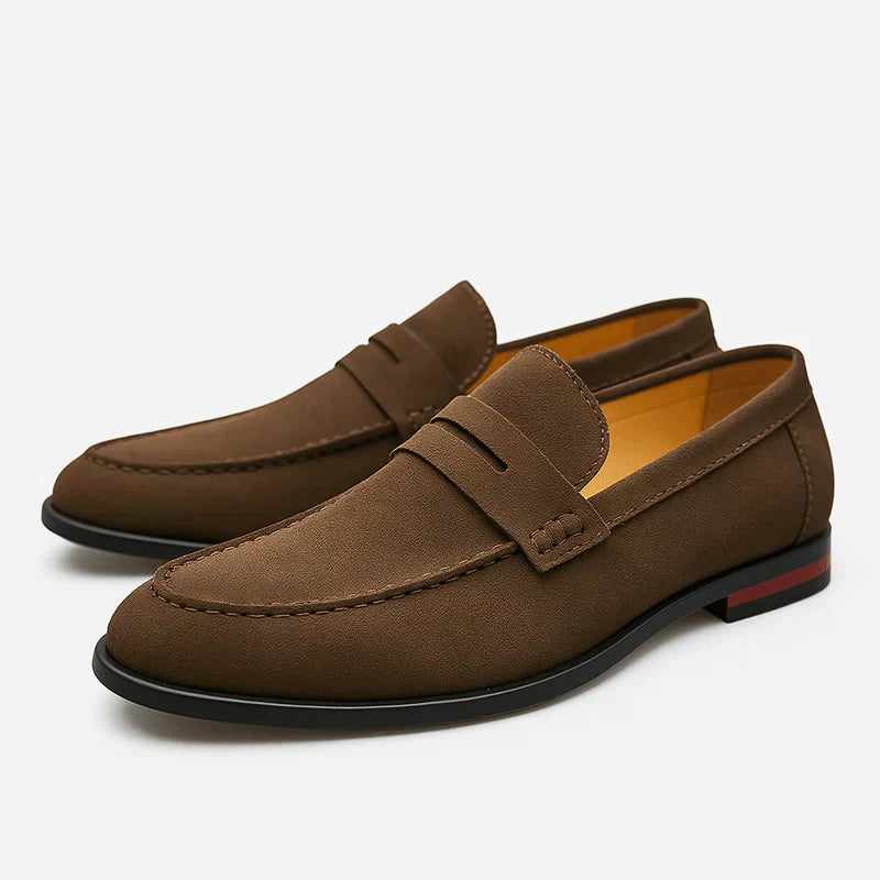 Marcus | Classic Suede Loafers