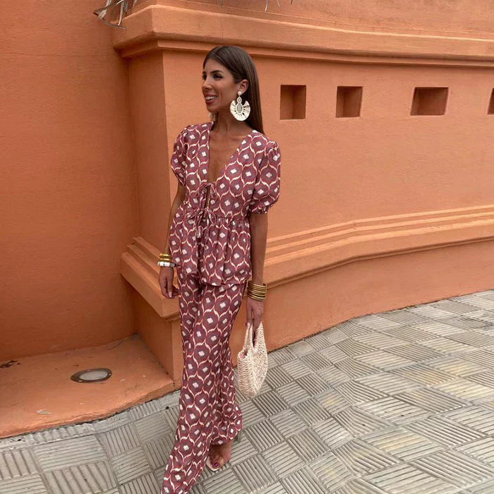 Rayne - Elegant Two Piece Summer Set