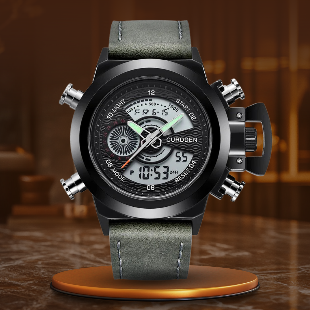 Dual Time Fashion Chronograph Watch™
