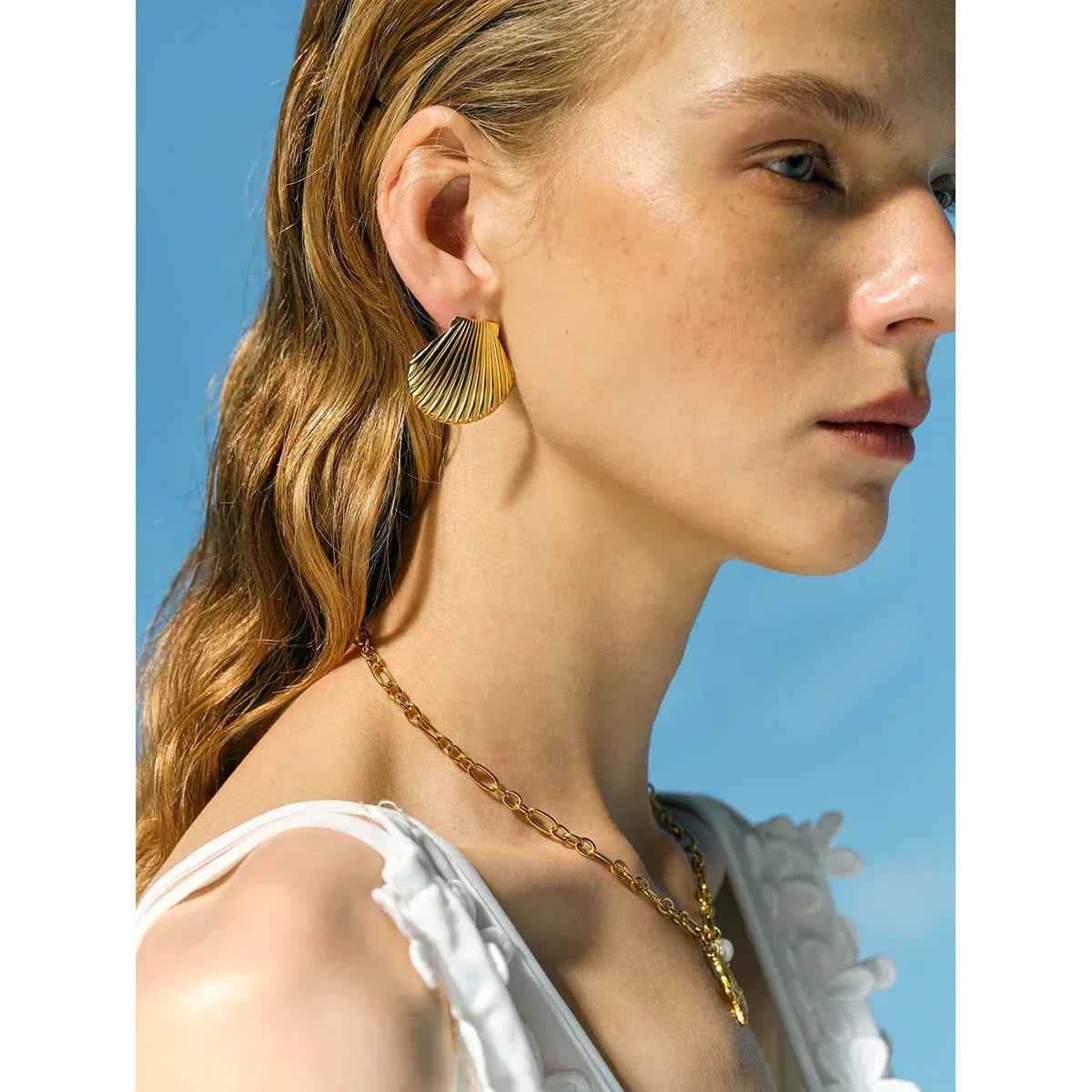 Louisa | Seashell Earrings