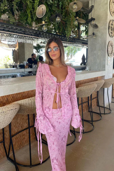 Annabelle | Flowing Maxi Skirt Set