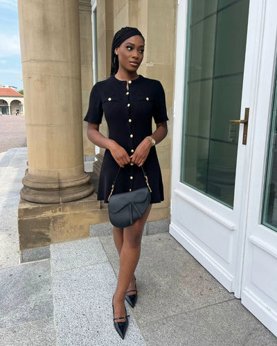 Holly | Knitted Mini Dress