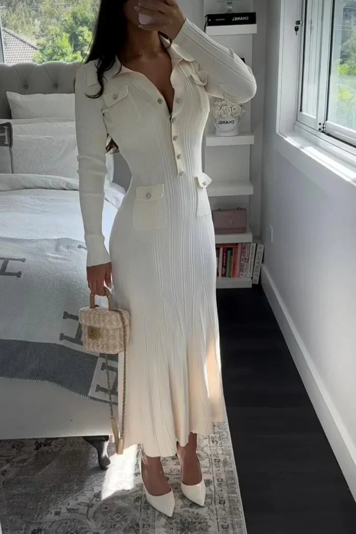 Pippa | Knitted Midi Dress