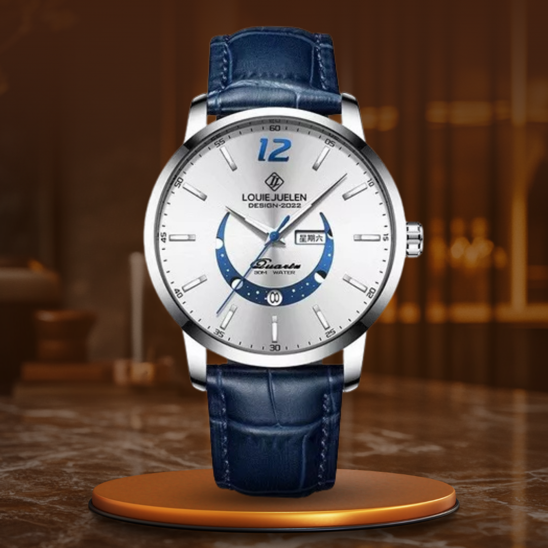 Harry Melbourne® - Elegant Luminous Moon Phase Watch