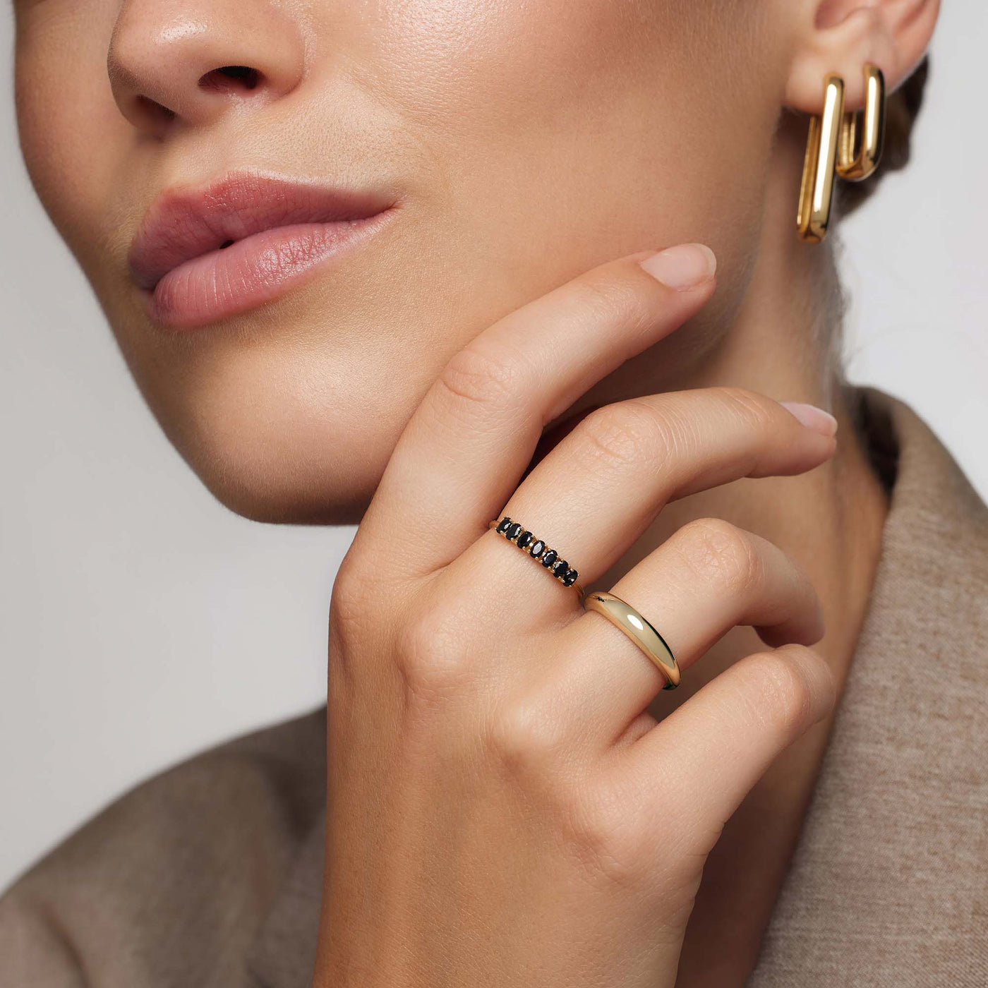 Rock Solid Ring | Gold 14k