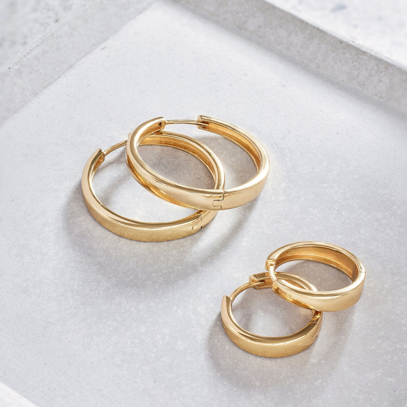 Gia Hoops | Gold 18k