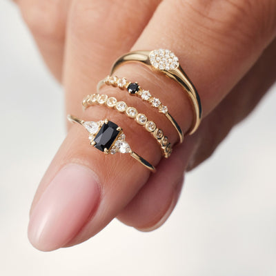 Pearl™ - ELEGANT DIAMOND RING WITH A LUSTROUS PEARL DESIGN