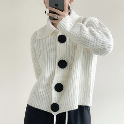 Venezia Sera – Ribbed Knit Cardigan