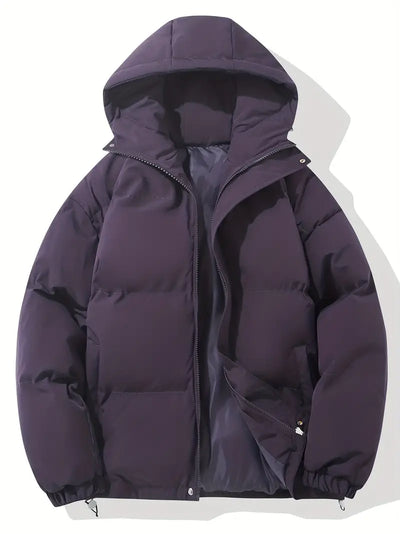 Avencea - Warm Hooded Jacket with Classic Design