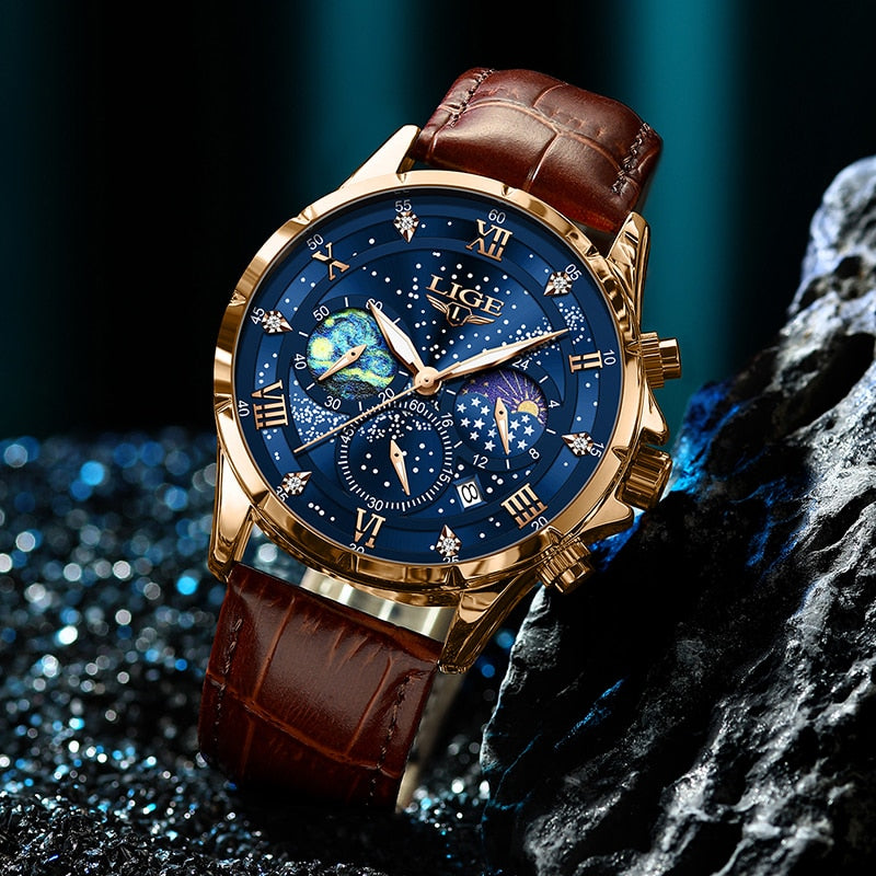 William - Elegant Moon Phase Watch