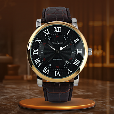 Luxury Leather Fully Automatic Watch™