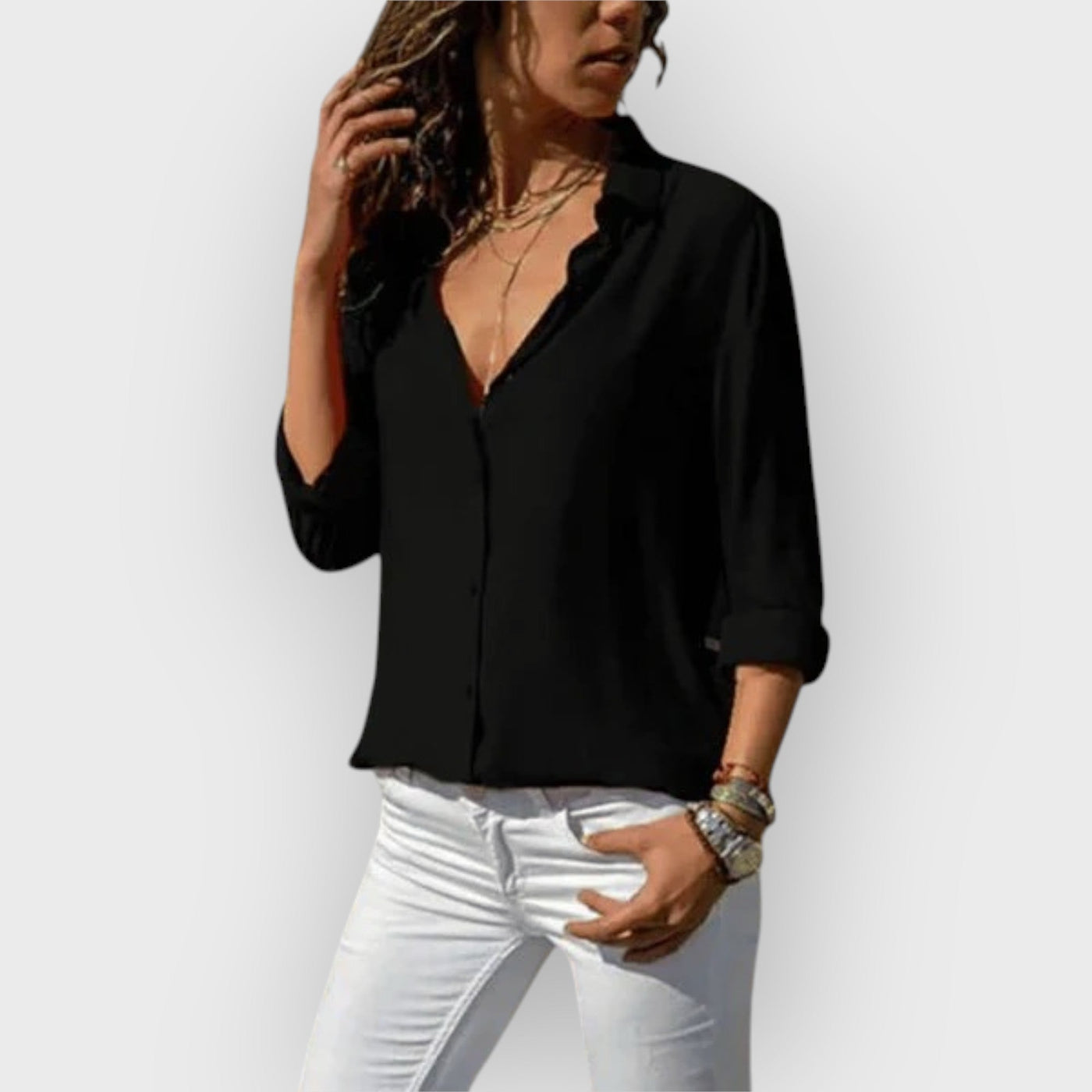 Mira – Premium Tailored Blouse for Women