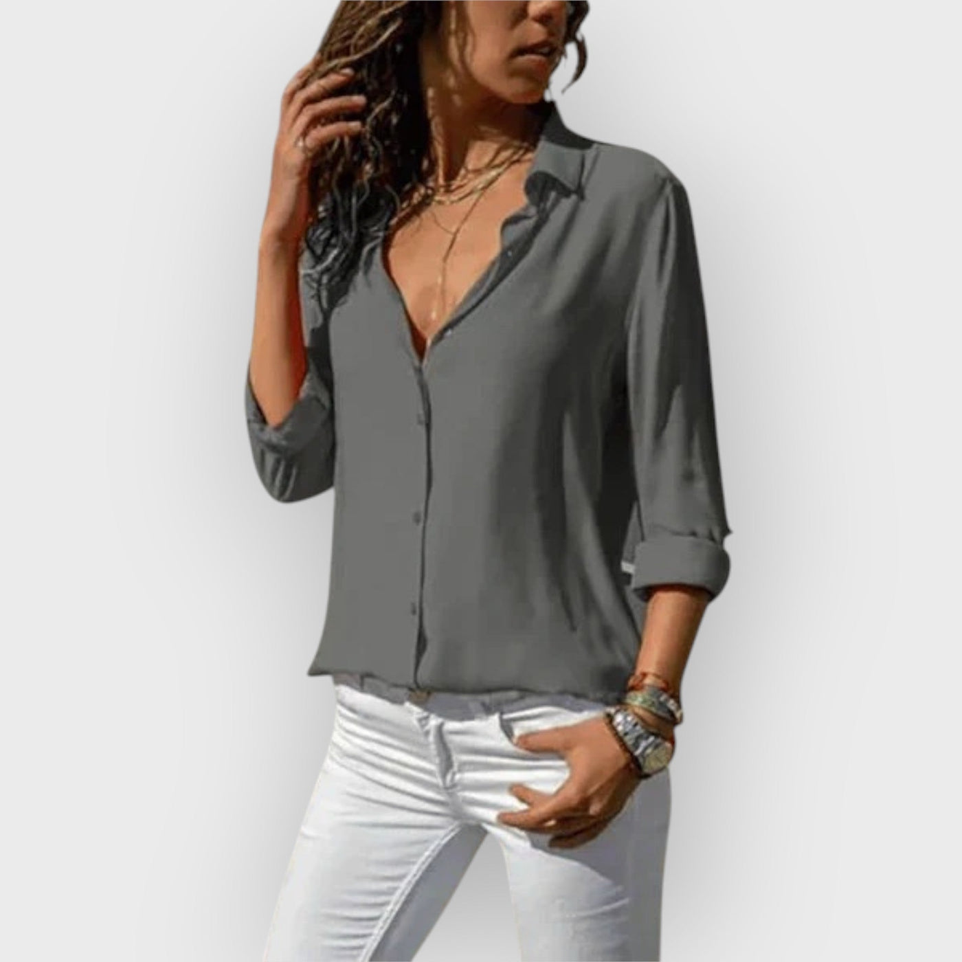 Mira – Premium Tailored Blouse for Women