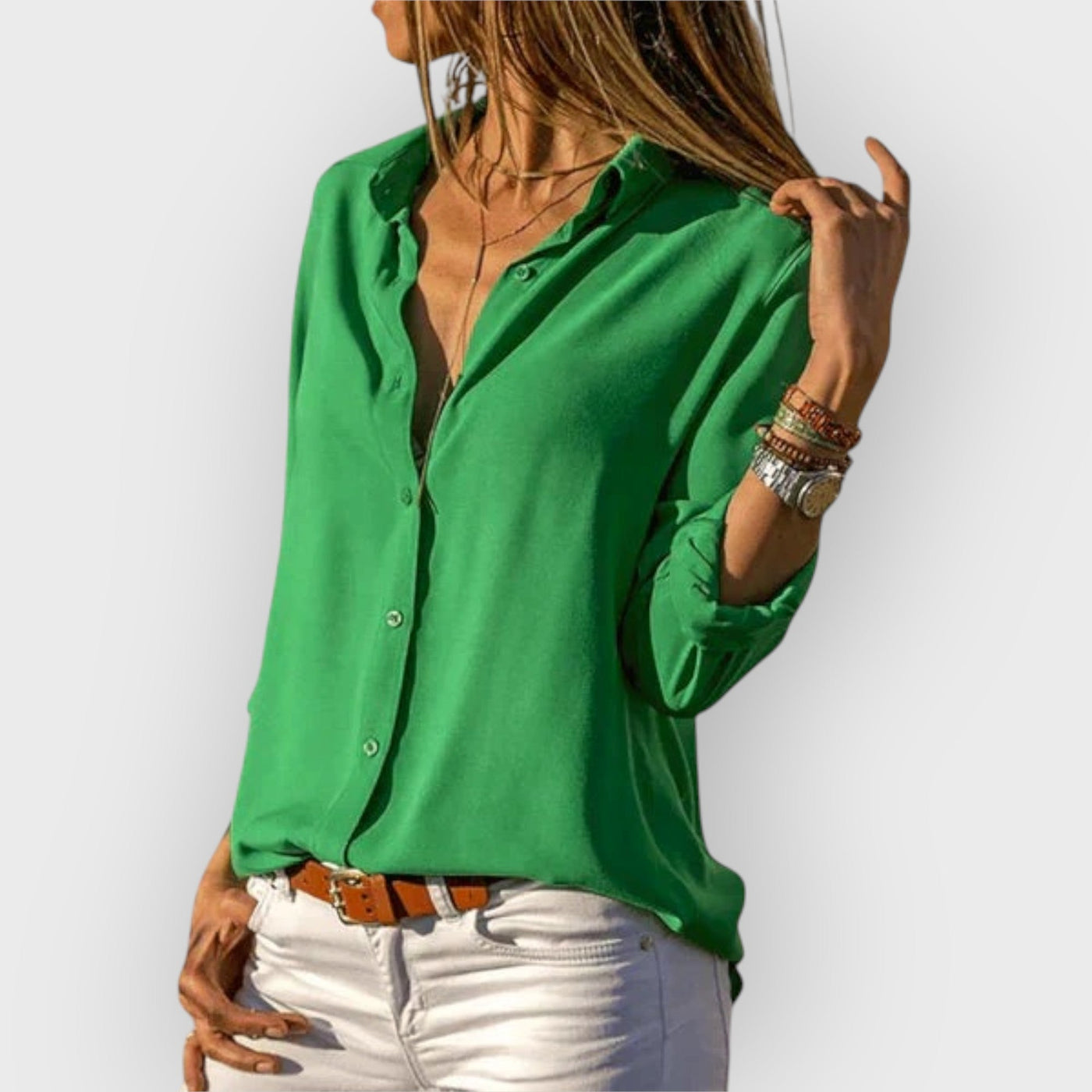 Mira – Premium Tailored Blouse for Women