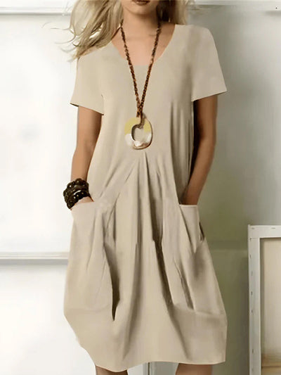 Elise™  | Elegant dress with belly coverage