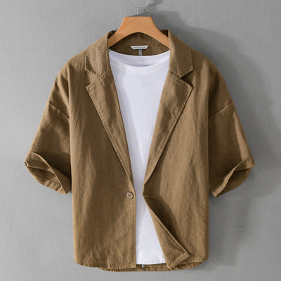 Franco Bianchi Casual Linen Blazer
