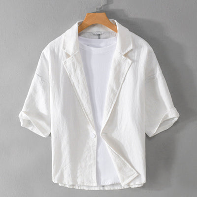 Franco Bianchi Casual Linen Blazer