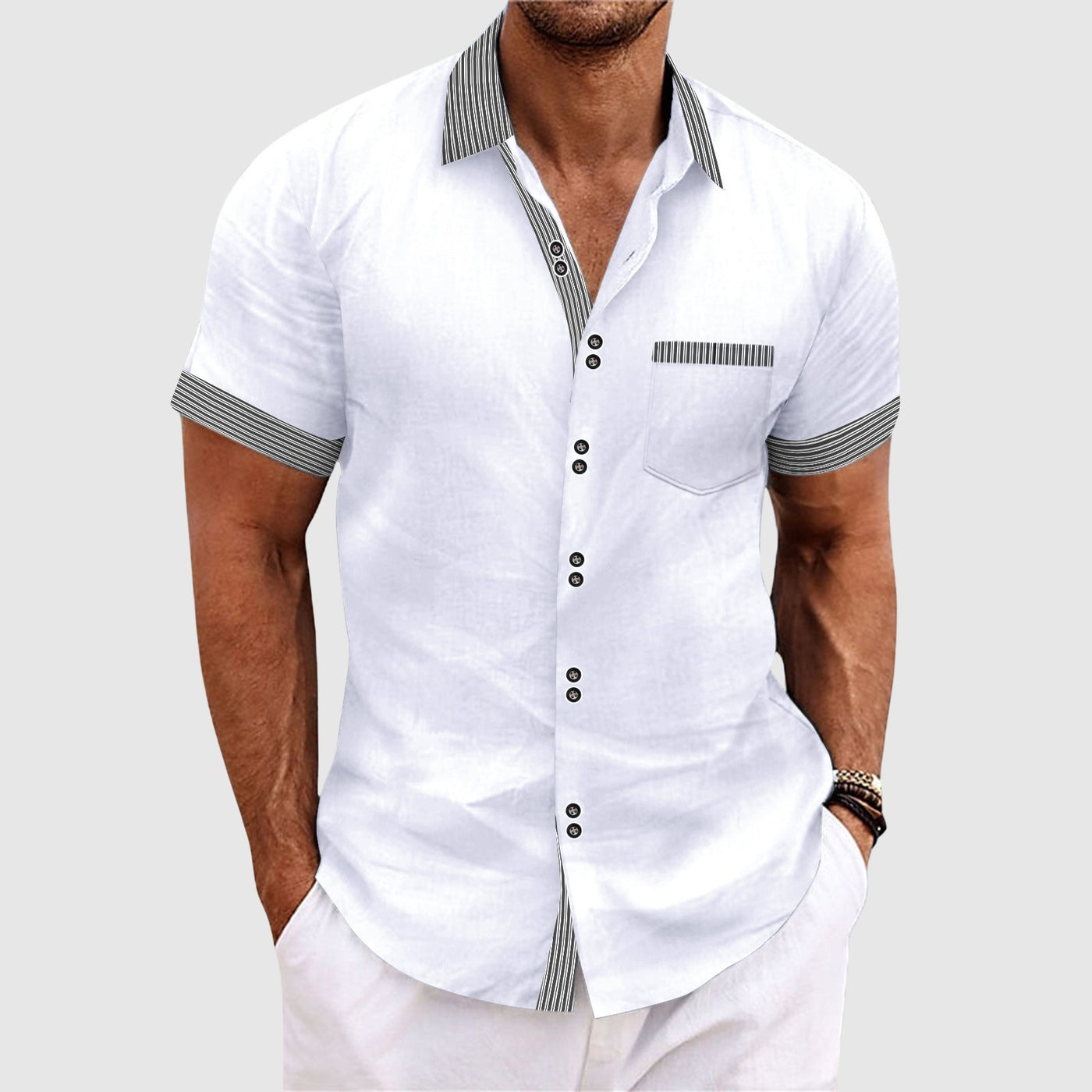 Franco Bianchi City Grid Shirt