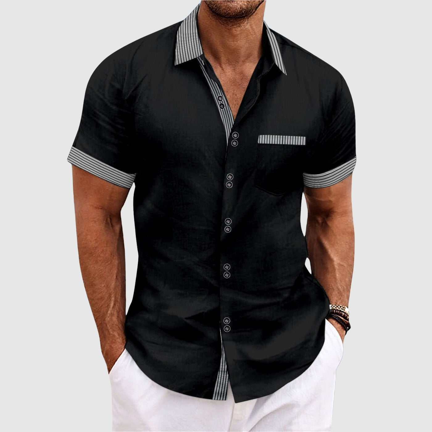 Franco Bianchi City Grid Shirt