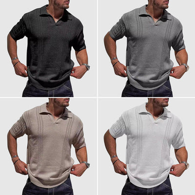 Franco Bianchi Knit Polo Shirt