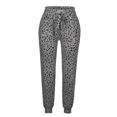 Avencea - Trousers with Unique Leopard Pattern