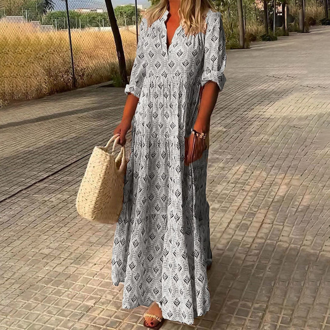 MARGOT | RELAXED BOHO MAXI DRESS