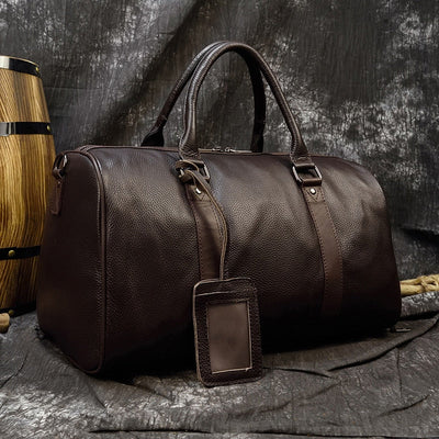 Soft Real Leather Travel Bag
