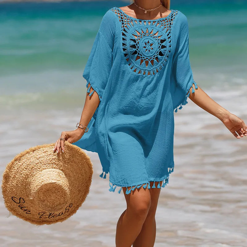 Olivia™ - Elegant Beach Cover Shirt