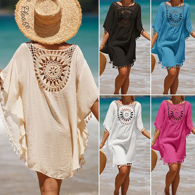 Olivia™ - Elegant Beach Cover Shirt