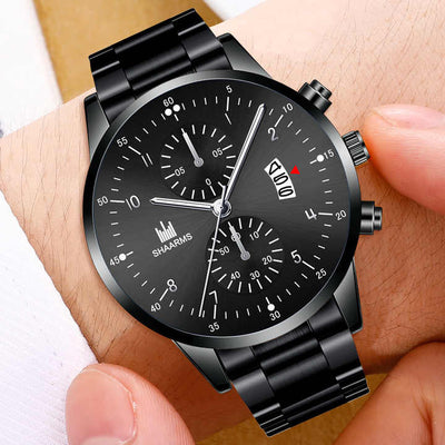 Ornate Thin Mesh Casual Wristwatch