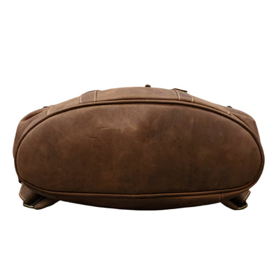 Backpack Large Capacity Leather Bag