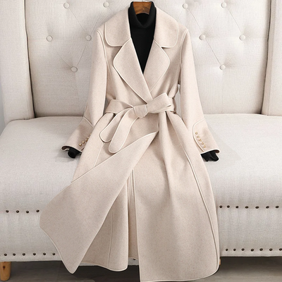 TRENCHCOAT MADE OF MERINO WOOL - EXCLUSIVE FROM AVENCEA