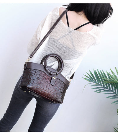 NORTHLINE STUDIO | CROCODILE STYLE HAND BAG