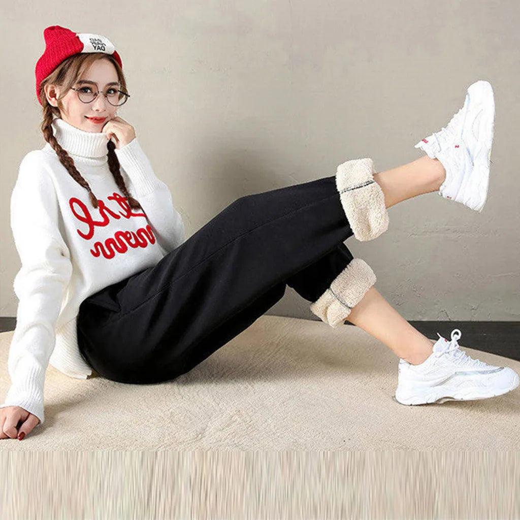 "Caldo" Fleece-Lined Joggers