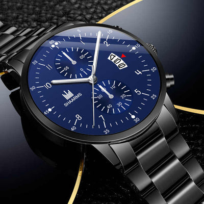 Ornate Thin Mesh Casual Wristwatch