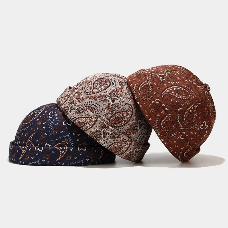 Wexley Paisley Docker Cap
