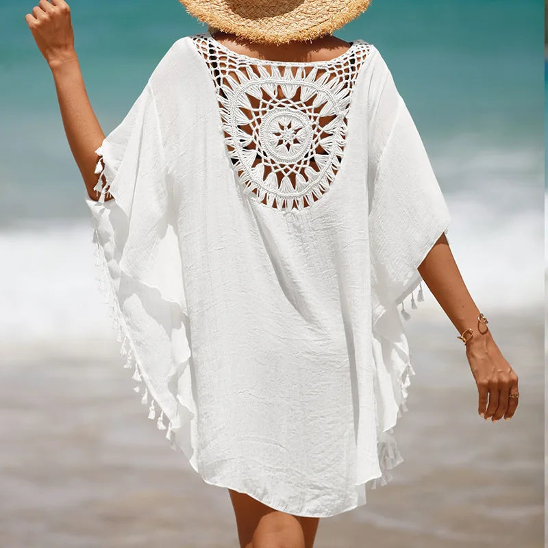 Olivia™ - Elegant Beach Cover Shirt