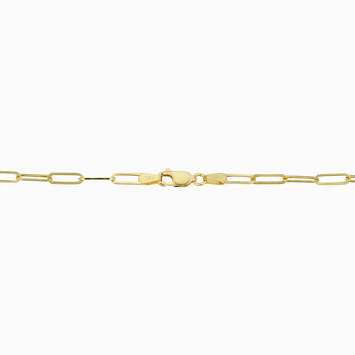 Venice Link Bracelet | White Gold 14k