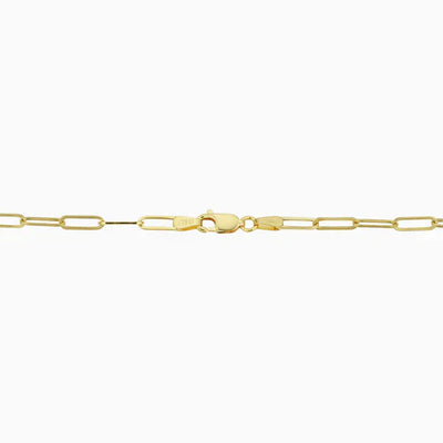 Venice Link Bracelet | White Gold 14k