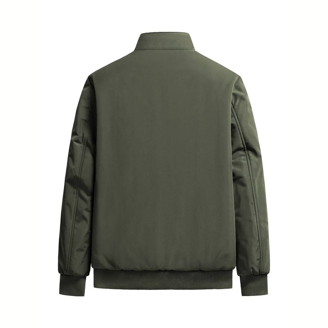 Avencea - Warm winter jacket for men in army green, navy blue, black, gray, and khaki